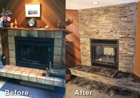 Fireplace Re-facing